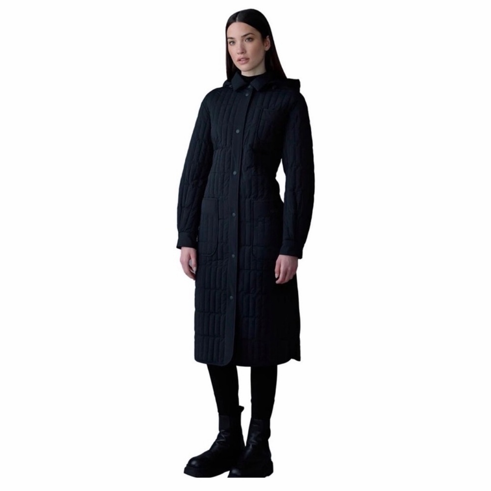 NWT Mackage‎ Tadoka Down Quilted Trench Coat - Picture 8 of 8